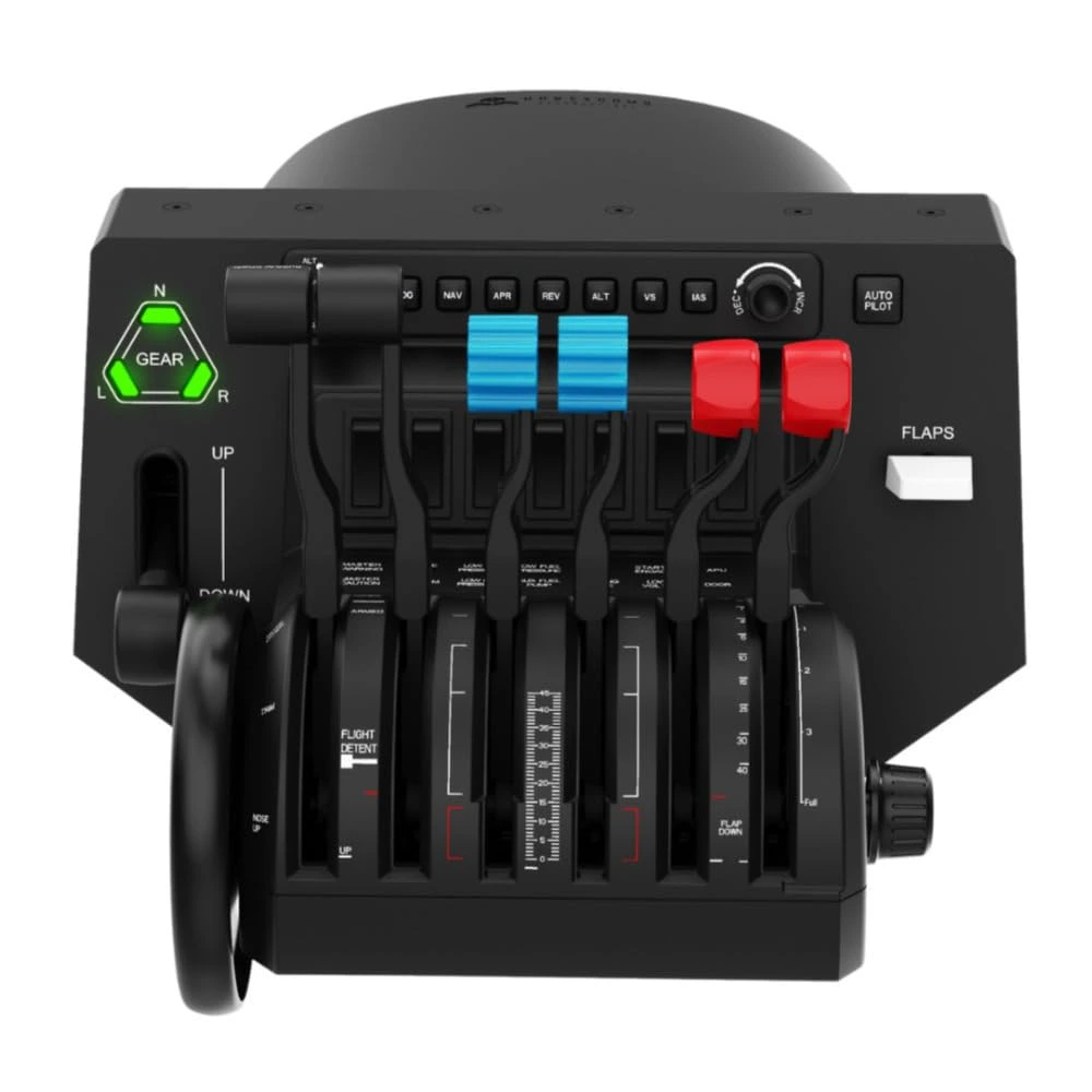 Honeycomb Bravo Throttle Quadrant — Flight Simulator Controls w/Autopilot, Annunciator Panel Compatible PC, MAC, Xbox-0 Honeycomb Bravo Throttle Quadrant — Flight Simulator Controls w/Autopilot, Annunciator Panel Compatible PC, MAC, Xbox-0