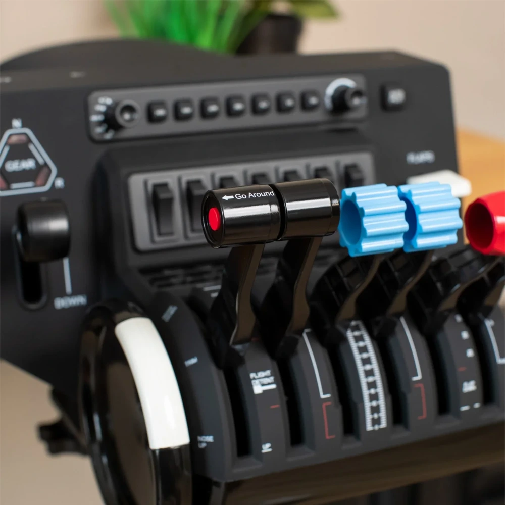 Honeycomb Bravo Throttle Quadrant — Flight Simulator Controls w/Autopilot, Annunciator Panel Compatible PC, MAC, Xbox-144966 Honeycomb Bravo Throttle Quadrant — Flight Simulator Controls w/Autopilot, Annunciator Panel Compatible PC, MAC, Xbox-144966