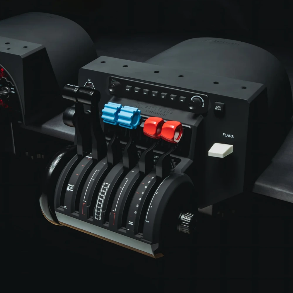Honeycomb Bravo Throttle Quadrant — Flight Simulator Controls w/Autopilot, Annunciator Panel Compatible PC, MAC, Xbox-144965 Honeycomb Bravo Throttle Quadrant — Flight Simulator Controls w/Autopilot, Annunciator Panel Compatible PC, MAC, Xbox-144965