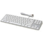 Matias Wired Aluminum Tenkeyless Keyboard For Pc - Silver (Open Box)-0