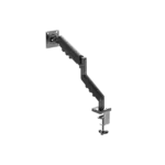 GAMEON GO-5500 Gas Mechanical Spring Single Monitor Arm For Gaming And Office Use, 17" - 32", Flat Monitor Up To 9 KG & Curve Monitor Up To 9 KG - Black-146325