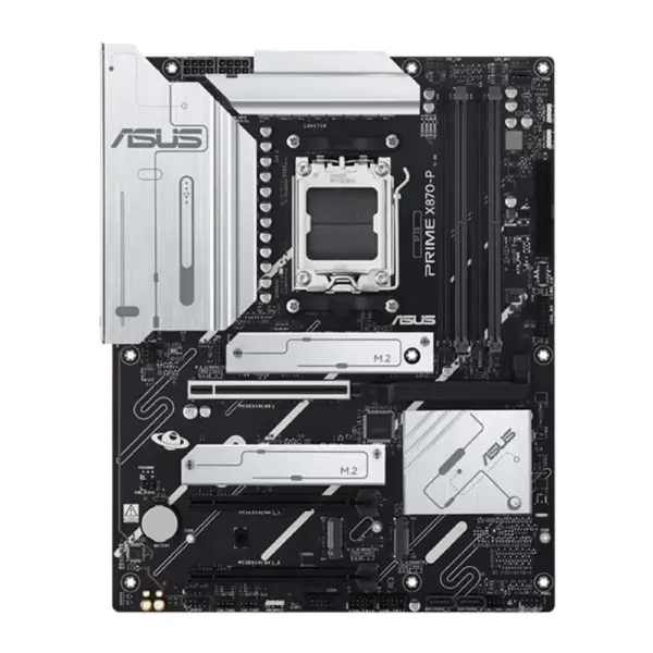 Asus Prime X870-p Am5 Ddr5 Atx Motherboard - Black-0