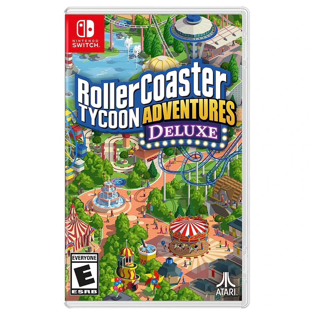 Roller Coaster Tycoon Adventures Deluxe For Nintendo Switch - R1-0 Roller Coaster Tycoon Adventures Deluxe For Nintendo Switch - R1-0