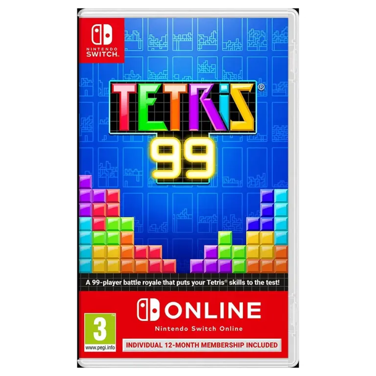 Tetris 99 + 12 Month Nintendo For Nintendo Switch - R2 (English) -0