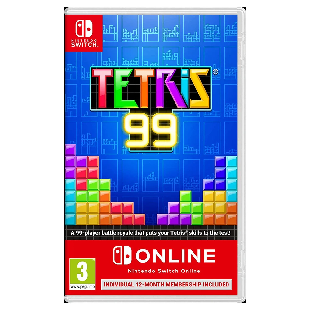 Tetris 99 + 12 Month Nintendo For Nintendo Switch - R2 (English) -0 Tetris 99 + 12 Month Nintendo For Nintendo Switch - R2 (English) -0