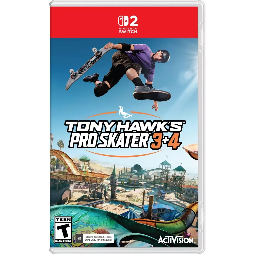 Tony Hawk's Pro Skater 3 + 4 -  For Nintendo Switch 2 - R1 (Code In Box)-0 Tony Hawk's Pro Skater 3 + 4 - For Nintendo Switch 2 - R1 (Code In Box)-0