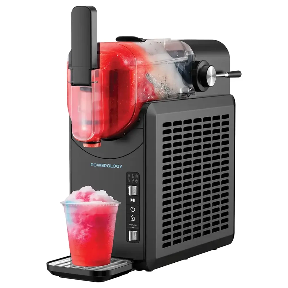 Powerology Aqua Frost Instant Slushie Machine - Black - Open Box-thumbnail Powerology Aqua Frost Instant Slushie Machine - Black - Open Box-thumbnail