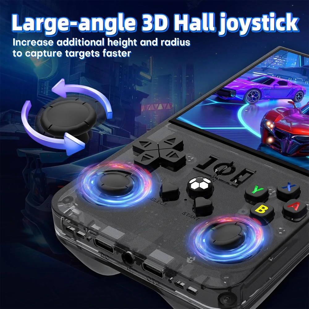 R36 Max Retro Handheld Game Console With 64g Built-in 10000+ Games - Indigo Blue-146428 R36 Max Retro Handheld Game Console With 64g Built-in 10000+ Games - Indigo Blue-146428