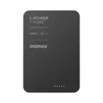 Momax 1-power F.pass⁺ 10000mah Magnetic Battery Pack With Built-in Cable - Black-145906