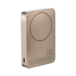 MOMAX 1-POWER F.PASS⁺ 10000MAH MAGNETIC BATTERY PACK WITH BUILT-IN CABLE - SANDSTONE-145928