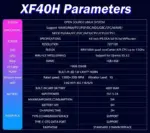 XF40H Handheld Game Console - Transparent Pink-146135