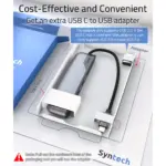 Syntech USB C to USB Hub 4 Ports-145085