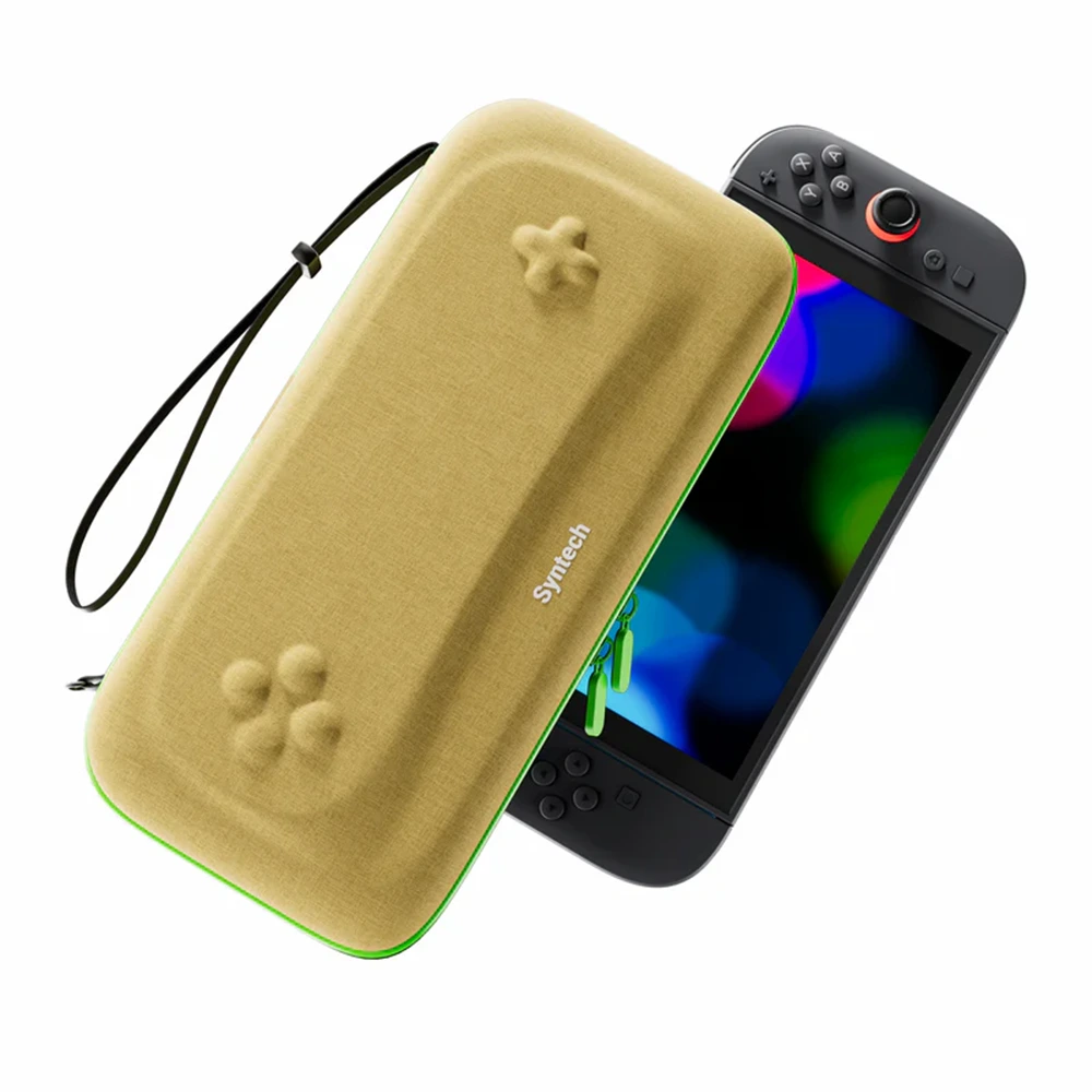 Syntech Carrying Case Compatible with Nintendo Switch 2 - Coin Gold-0 Syntech Carrying Case Compatible with Nintendo Switch 2 - Coin Gold-0