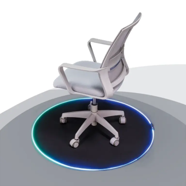 Lumi Rounded Gaming Chair Mat with RGB Light Strip MP06-11-0