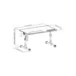 Lumi Compact Multi-Purpose Laptop Tray Desk LPD01-6 -145127