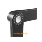 Lumi Height Adjustable Ventilated Laptop Desk with Mouse Pad Side Mount & Cooling Fan LPD03-4-145137