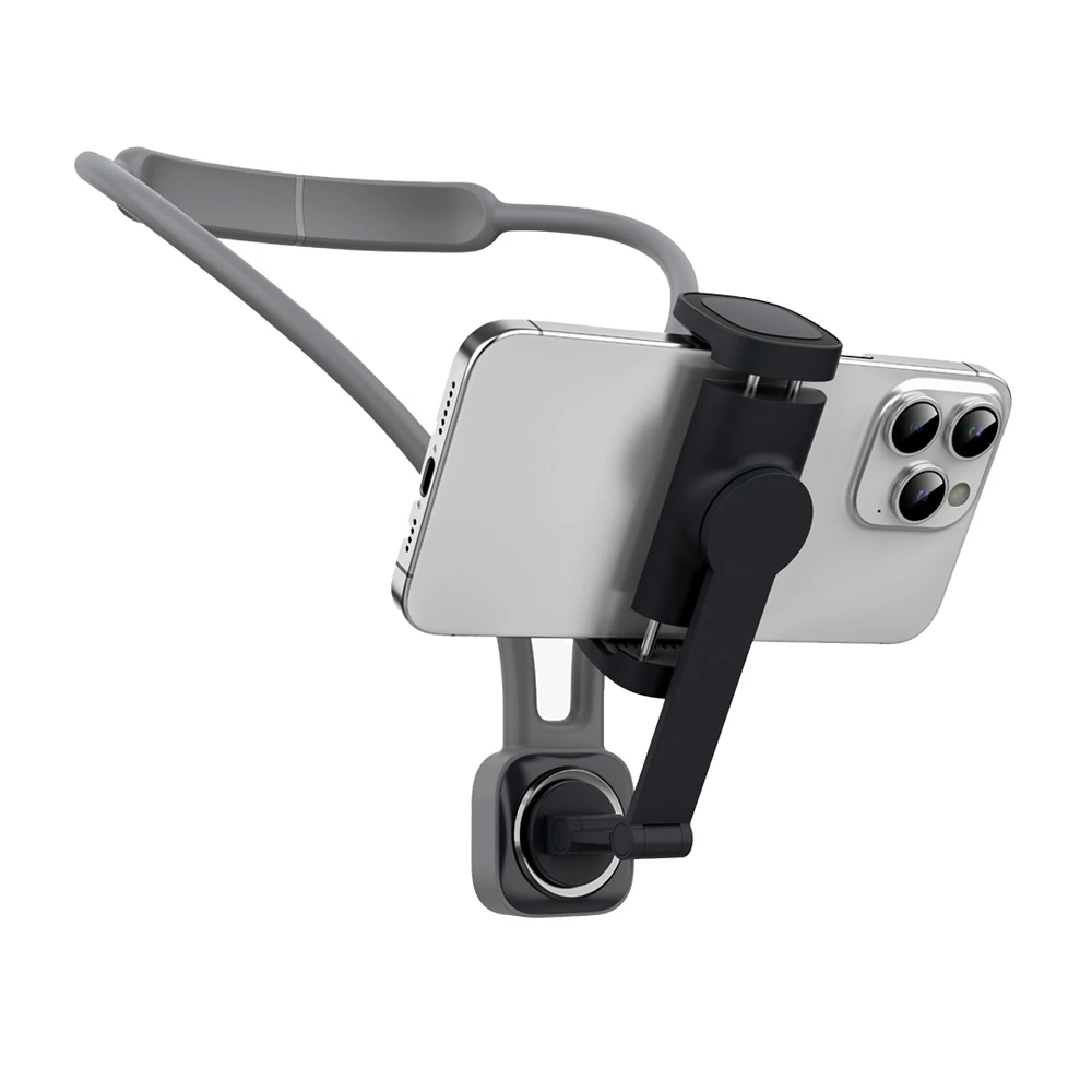 Porodo Smartphone Neck Mount - Black-0 Porodo Smartphone Neck Mount - Black-0