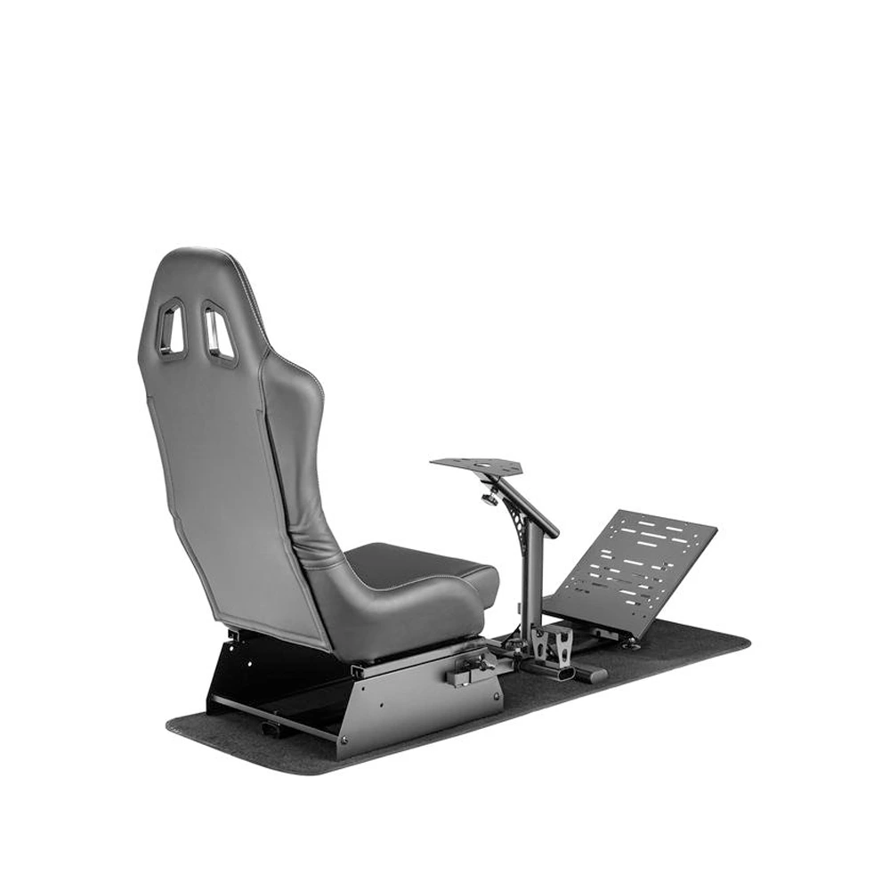 GAMESEAT GY013 Foldable Racing Simulator Cockpit Seat – Black-145493 GAMESEAT GY013 Foldable Racing Simulator Cockpit Seat – Black-145493