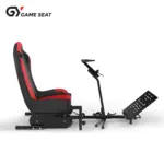 GAMESEAT GY022 Racing Simulator Cockpit Seat – Black/Red-145501