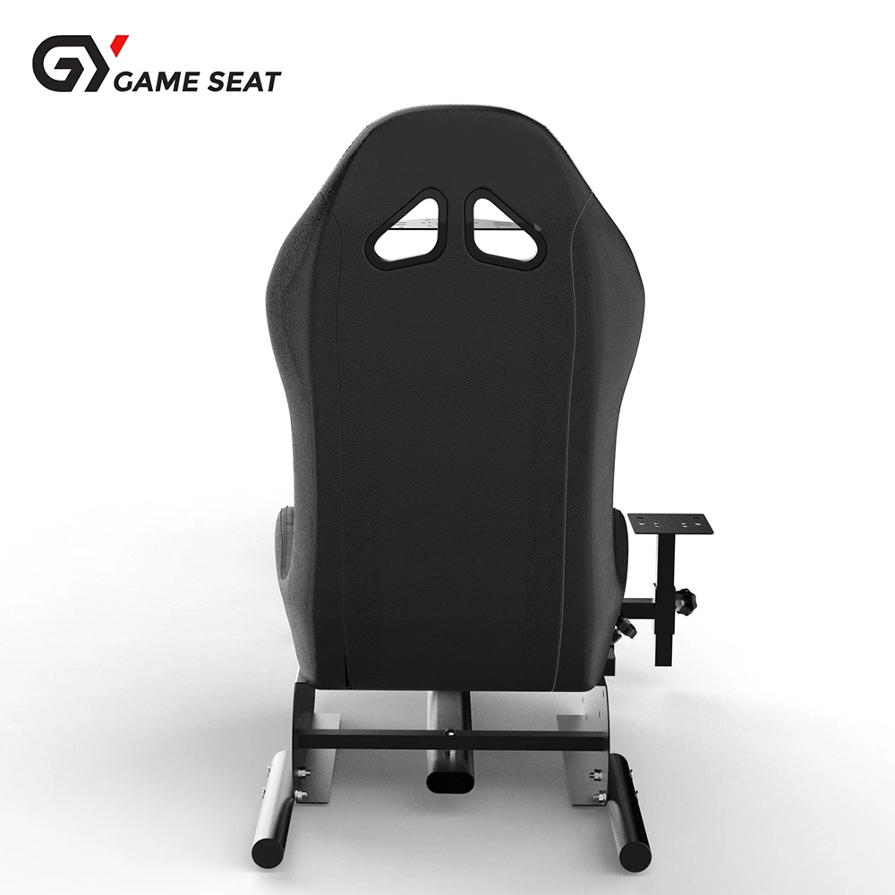 GAMESEAT GY022 Racing Simulator Cockpit Seat – Black/Red-145503 GAMESEAT GY022 Racing Simulator Cockpit Seat – Black/Red-145503