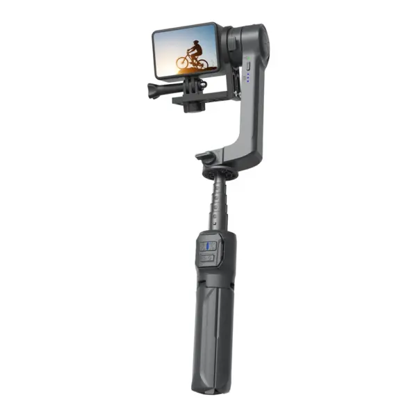 Porodo 2-Axis Gimbal Stablizer - Black-0