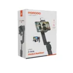 Porodo 2-Axis Gimbal Stablizer - Black-145680