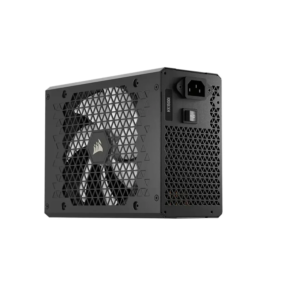 CORSAIR - HXi Series HX1500i 80 PLUS Platinum Fully Modular Ultra Low-Noise ATX 3.1 and PCIE 5.1 Power Supply - Black-145698 CORSAIR - HXi Series HX1500i 80 PLUS Platinum Fully Modular Ultra Low-Noise ATX 3.1 and PCIE 5.1 Power Supply - Black-145698