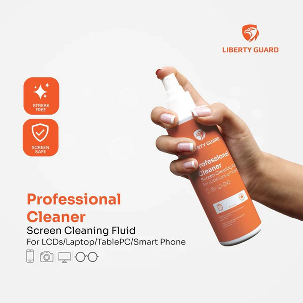 Liberty Guard Professional Screen Cleaning Liquid Spray 100 ML-0 Liberty Guard Professional Screen Cleaning Liquid Spray 100 ML-0