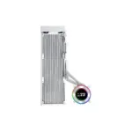 LIAN LI Hydro-Shift II LCD-C 360mm Fanless CPU Cooler with 2.1" IPS LCD Screen - White-145735