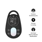 Momax Pinguard Find My Locator with Anti-Spy Camera Detector - Black-145849