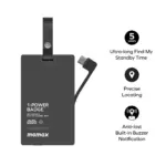 Momax 1-Power Badge+ Emergency Power Bank With Find My Locator-145921
