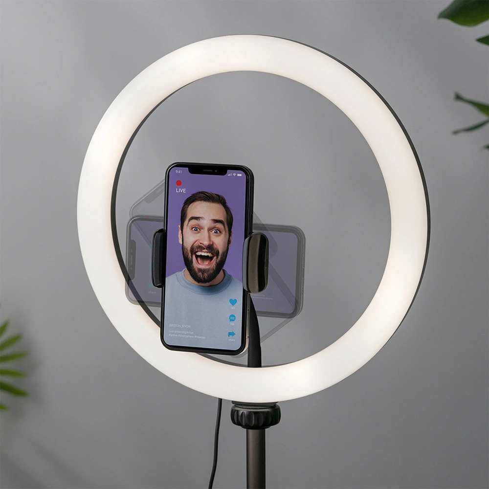 Momax 12 Inch V. Log Livestream Ring Light -145998 Momax 12 Inch V. Log Livestream Ring Light -145998