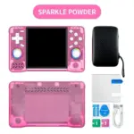 XF40H Handheld Game Console - Transparent Pink-146137