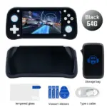 XF43 Handheld Game Console - Black-146177