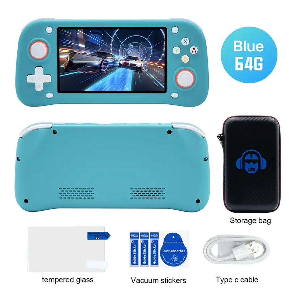 XF43 Handheld Game Console - Blue-146186 XF43 Handheld Game Console - Blue-146186