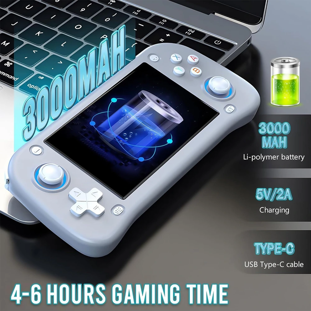 XF43 Handheld Game Console - Gray-146162 XF43 Handheld Game Console - Gray-146162