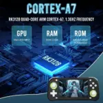 XF43 Handheld Game Console - Gray-146163