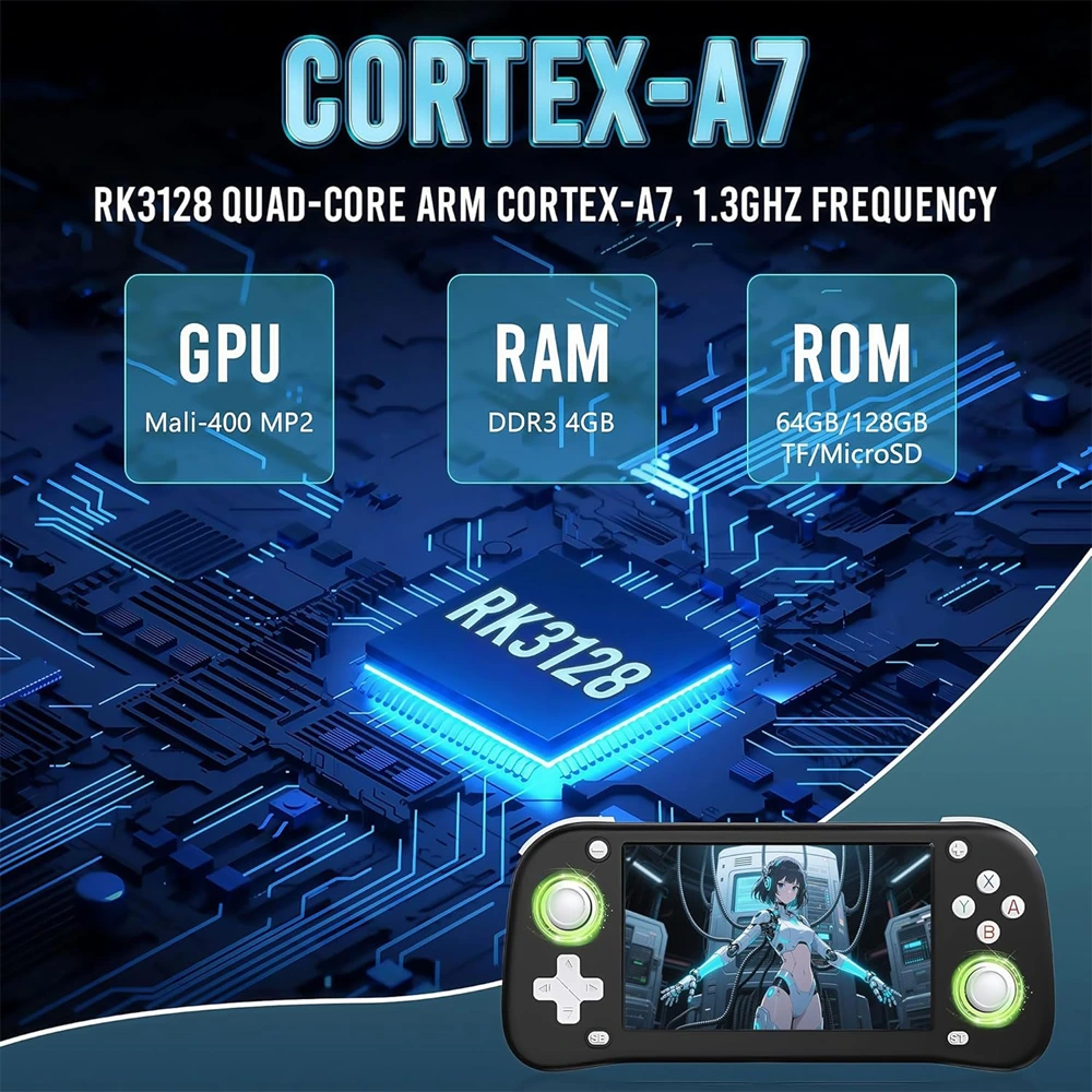 XF43 Handheld Game Console - Gray-146163 XF43 Handheld Game Console - Gray-146163