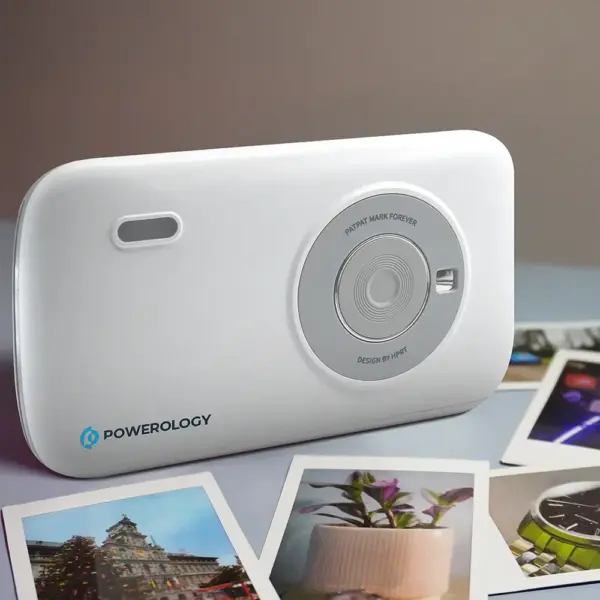 Powerology Vivant Mini Thermal Printer - White-0