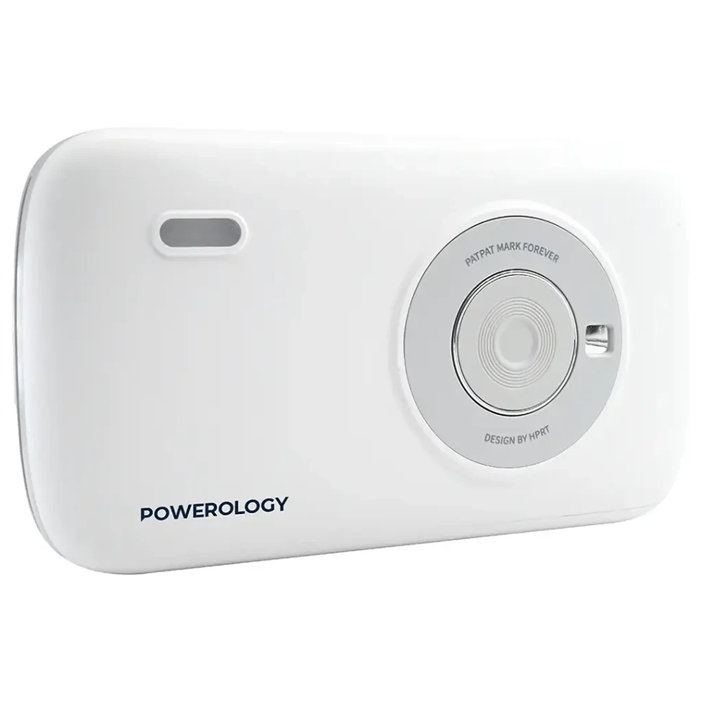 Powerology Vivant Mini Thermal Printer - White-146203 Powerology Vivant Mini Thermal Printer - White-146203