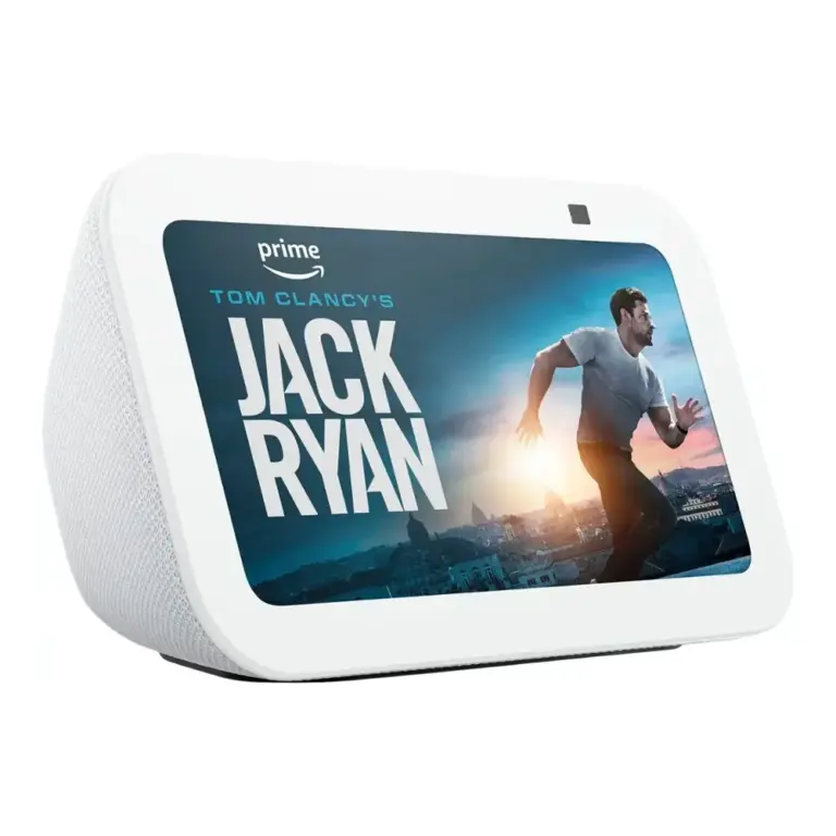 Amazon - Echo Show 5 (3rd Generation) | 5.5 Inch Smart display with Alexa - Glacier White-0