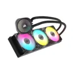 CORSAIR NAUTILUS 360 ARGB Liquid CPU Cooler with RS120 ARGB Fans - Black-146263