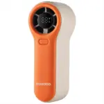 Porodo Lifestyle Pocket Size Handheld Fan - White/Orange-thumbnail