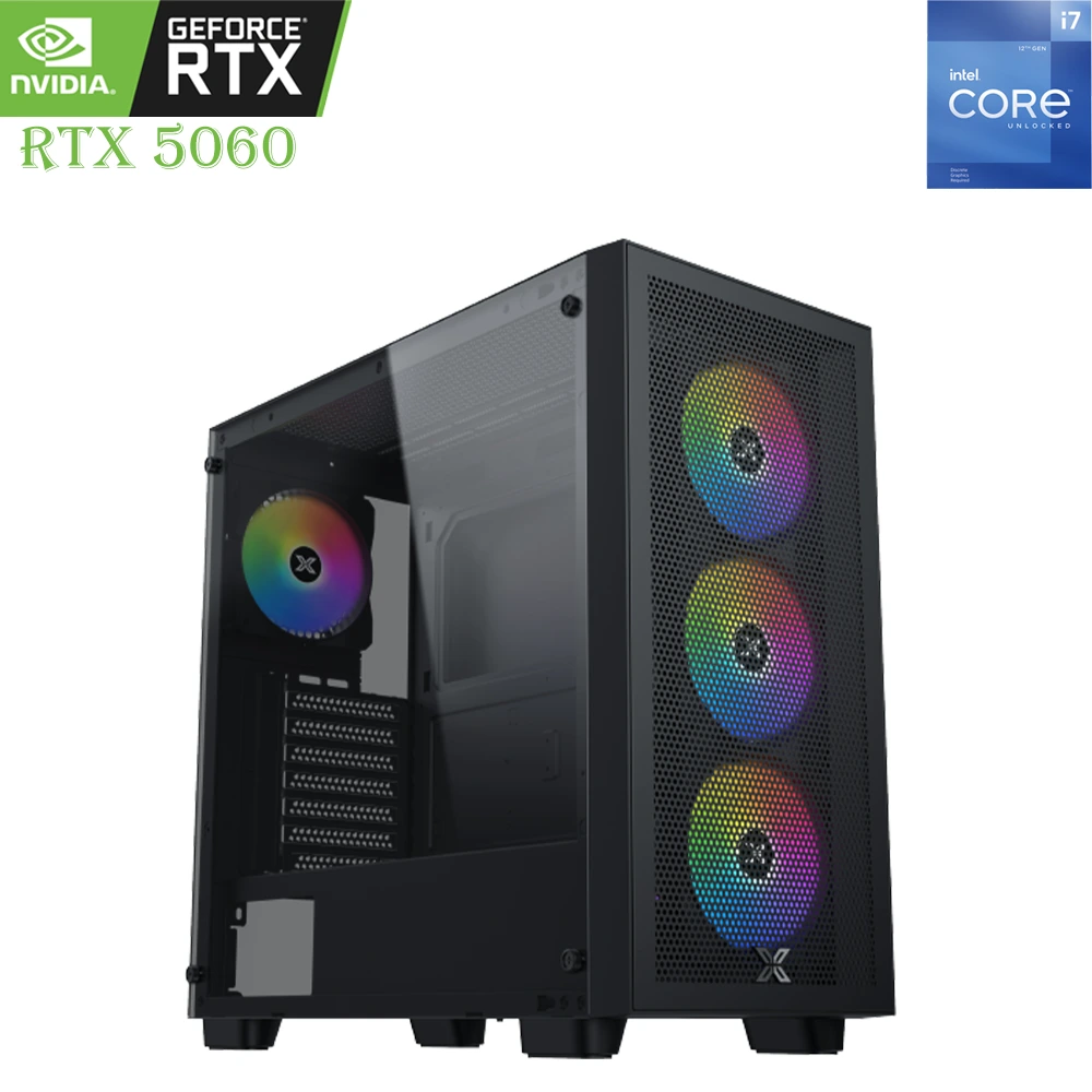 Gaming PC Xigmatek – Intel Core i7 (12th Gen), RTX 5060 8GB, 1TB SSD, 16GB RAM-0 Gaming PC Xigmatek – Intel Core i7 (12th Gen), RTX 5060 8GB, 1TB SSD, 16GB RAM-0