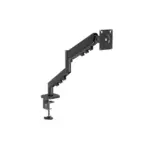 GAMEON GO-5500 Gas Mechanical Spring Single Monitor Arm For Gaming And Office Use, 17" - 32", Flat Monitor Up To 9 KG & Curve Monitor Up To 9 KG - Black-0