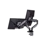 ThermalTake Dual Monitor Arm (17" To 35") Gas Spring, Cable Management, 2-20KG, RGB Lighting Effects-146505