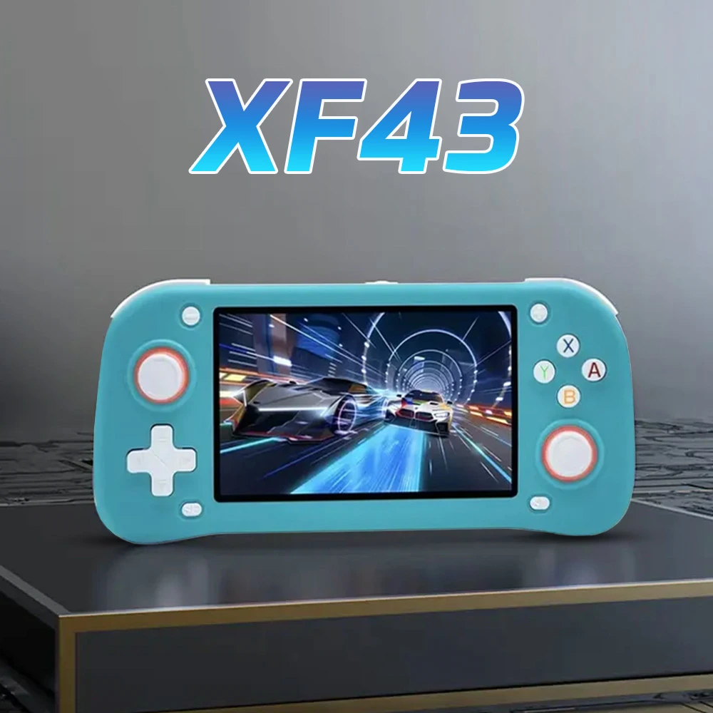 XF43 Handheld Game Console - Blue-0 XF43 Handheld Game Console - Blue-0