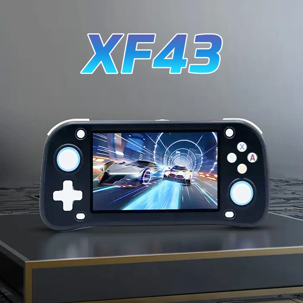 XF43 Handheld Game Console - Black-0 XF43 Handheld Game Console - Black-0