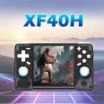 XF40H Handheld Game Console - Transparent Black-0