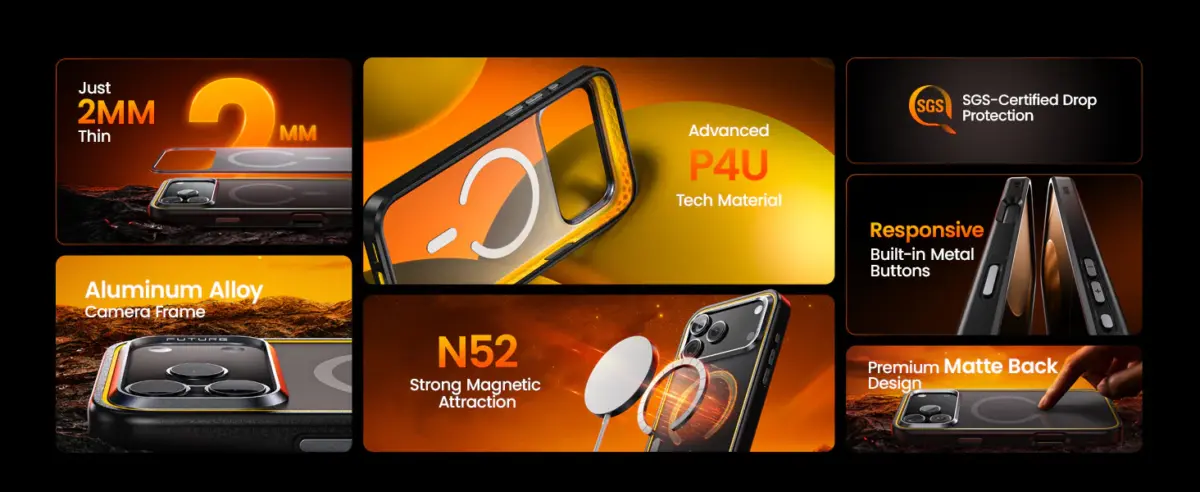 Aohi Magromer Phone Case For Iphone 17 Pro-147362